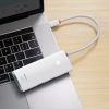 Daudzfunkcionāls centrmezgls Lite sērija USB-C 2x USB PD HDMI SD/TF balts
