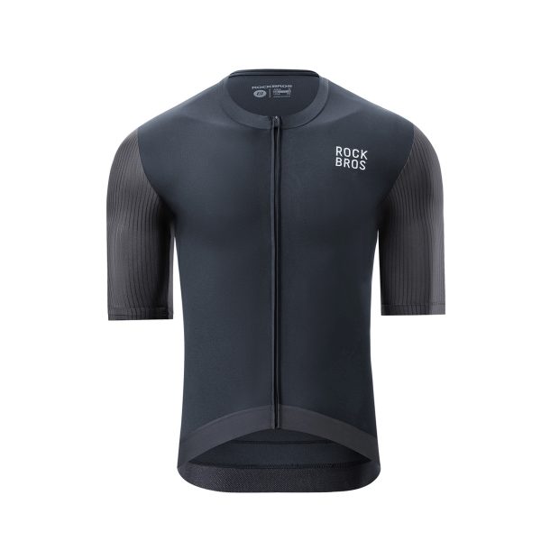 1034124-2-koszulka-rowerowa-krotki-rekaw-xs-czarna-rockbros-hurtownia-dropshipping.jpg Velosipēda krekls ar īsām piedurknēm, XS izmērs, melns