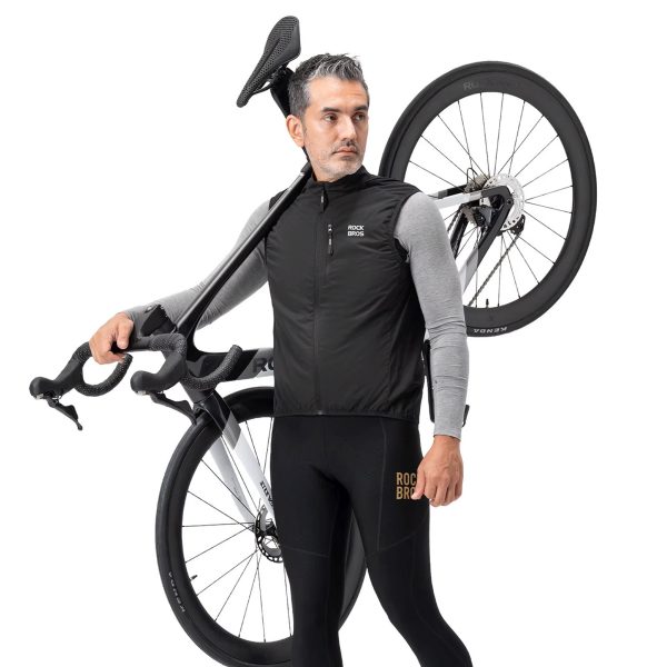Termovelosipēda veste XXL izmērs - melna