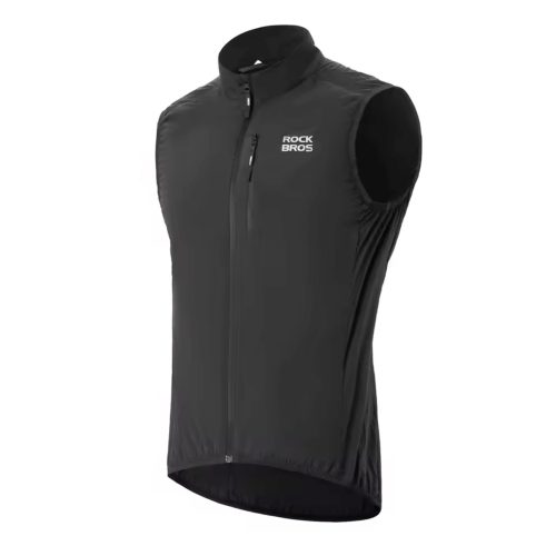Termiskā riteņbraukšanas veste XXXXL izmērs - melna