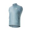 Vēja necaurlaidīga riteņbraukšanas veste pavasara/rudens sezonai, L izmērs - zila