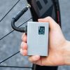 Uzlādējams LED kompresora sūknis 420mAh 120 psi - melns