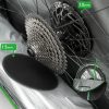 Velosipēda riteņa transportēšanas pārsegs, diametrs 74 cm - melns