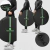 Velosipēda riteņa transportēšanas pārsegs, diametrs 74 cm - melns