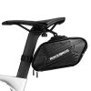 Stingra velosipēda seglu soma 1,5 l - melna