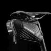 Stingra velosipēda seglu soma 1,5 l - melna