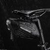 Stingra velosipēda seglu soma 1,5 l - melna
