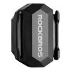 2-in-1 ANT+ Bluetooth ātruma vai kadences velosipēda sensors - melns