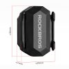 2-in-1 ANT+ Bluetooth ātruma vai kadences velosipēda sensors - melns