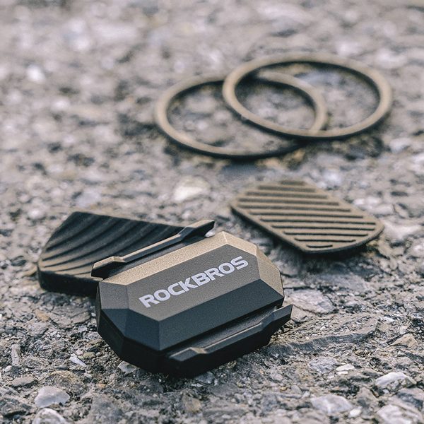2-in-1 ANT+ Bluetooth ātruma vai kadences velosipēda sensors - melns