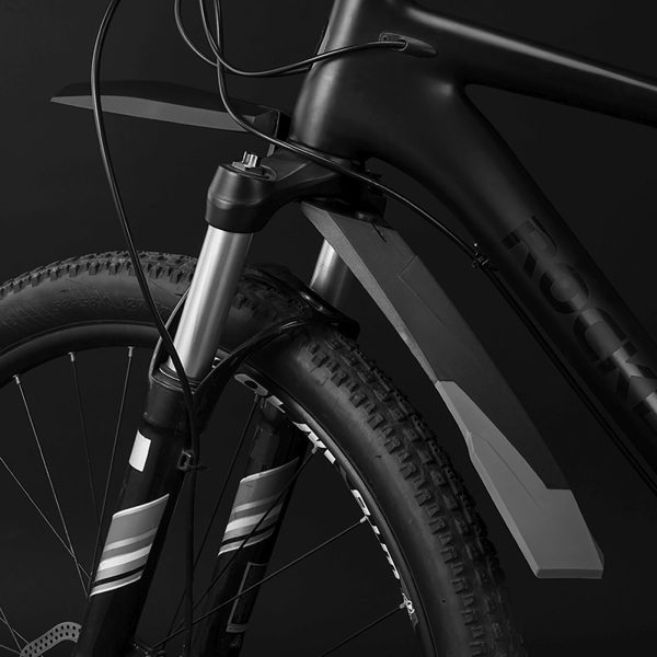 Velosipēda dubļu sargu komplekts - melns