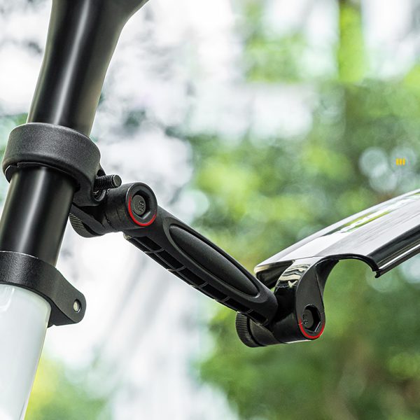 Teleskopisks saliekams velosipēda dubļu sargu komplekts - melns