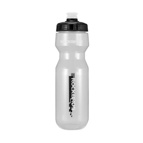 Velosipēda pudele 750 ml - caurspīdīga, melna