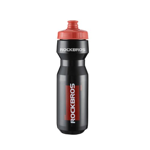 Velosipēda pudele 750 ml - melna un sarkana