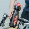 Velosipēda pudele 750 ml - melna un sarkana