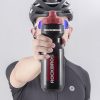 Velosipēda pudele 750 ml - melna un sarkana