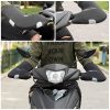 Izolēti cimdi velosipēdu, motorolleru, motociklu stūrei, vēja necaurlaidīgi, ūdensnecaurlaidīgi - melni