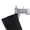 Vēja necaurlaidīgi, izolējoši apavu purngali 36–42 cm – melni