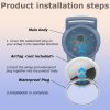 1034255-4-pasek-opaska-na-lokalizator-apple-airtag-1-2-tech-protect-hurtownia-dropshipping.jpg Neilona siksniņa Apple AirTag 1/2 bērnu izsekotājam - rozā