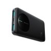 Powerbank 10000mAh 22.5W USB-A USB-C ar digitālo displeju - melns