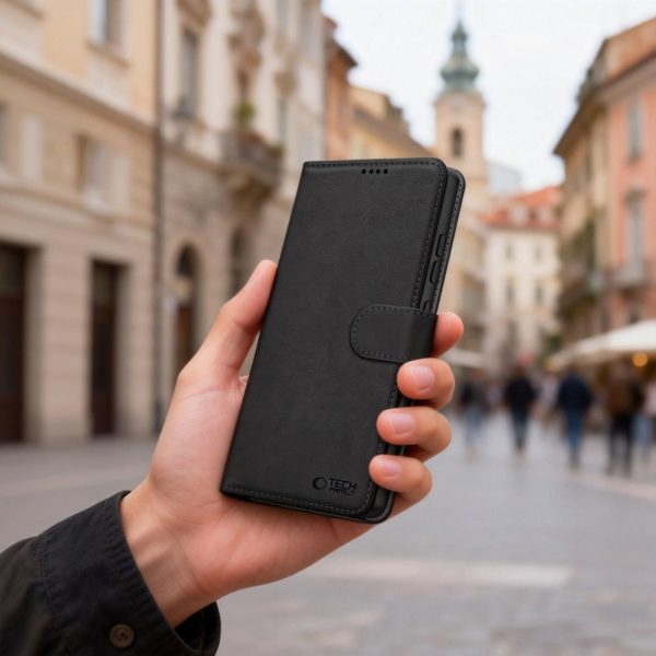 1034288-7-etui-futeral-na-samsung-galaxy-s26-czarny-tech-protect-hurtownia-dropshipping.jpg Samsung Galaxy S26+ maciņš-vāciņš - melns