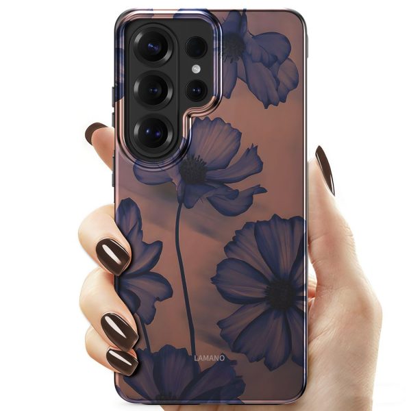 Samsung Galaxy S26 Ultra Lamano MagSafe maciņš-apvalks - brūns-violets