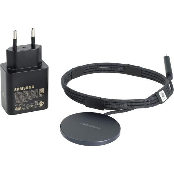 1034314-1-ladowarka-indukcyjna-samsung-ep-p2900tbe-25-w-samsung-hurtownia-dropshipping.jpg Samsung EP-P2900TBE 25W bezvadu lādētājs ar 45W adapteri - pelēks