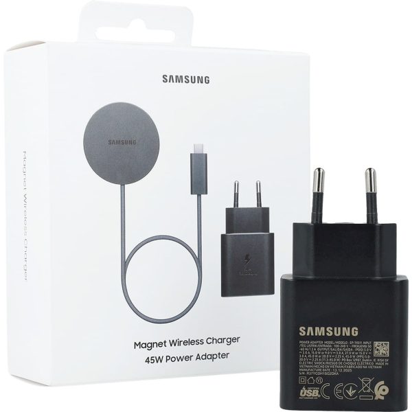 1034314-3-ladowarka-indukcyjna-samsung-ep-p2900tbe-25-w-samsung-hurtownia-dropshipping.jpg Samsung EP-P2900TBE 25W bezvadu lādētājs ar 45W adapteri - pelēks