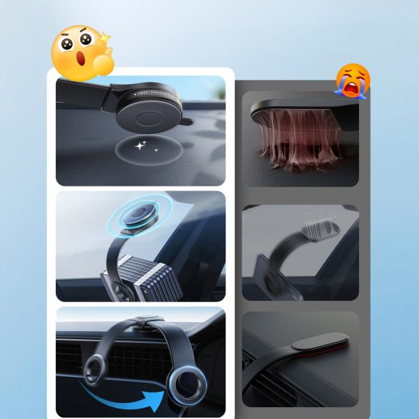 1034318-9-uchwyt-samochodowy-magnetyczny-do-smartfona-z-przy-joyroom-hurtownia-dropshipping.jpg Magnētiskais automašīnas turētājs viedtālrunim ar gēla piesūcekni - melns