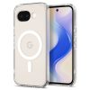 Google Pixel 10A Ultra Hybrid Mag MagSafe vāciņš — caurspīdīgs, balts