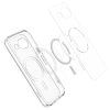 Google Pixel 10A Ultra Hybrid Mag MagSafe vāciņš — caurspīdīgs, balts