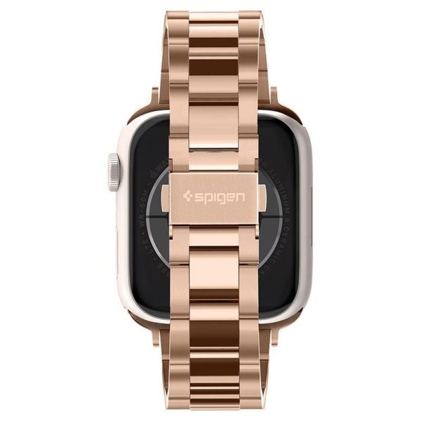 1034325-11-pasek-na-zegarek-apple-watch-4-5-6-7-8-se-38-40-41-spigen-hurtownia-dropshipping.jpg Apple Watch 4/5/6/7/8/SE 38/40/41 mm moderna piegriezuma siksniņa - rožzelta