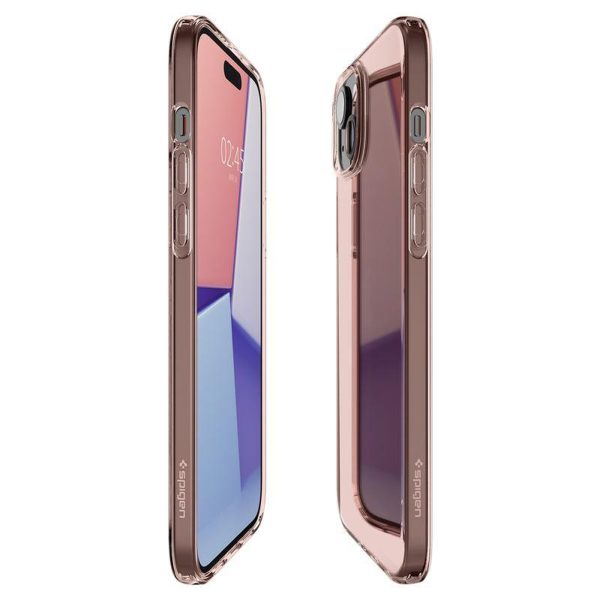 1034330-1-etui-pokrowiec-na-iphone-15-plus-crystal-flex-spigen-hurtownia-dropshipping.jpg iPhone 15 Plus Crystal Flex vāciņš — caurspīdīgs rozā