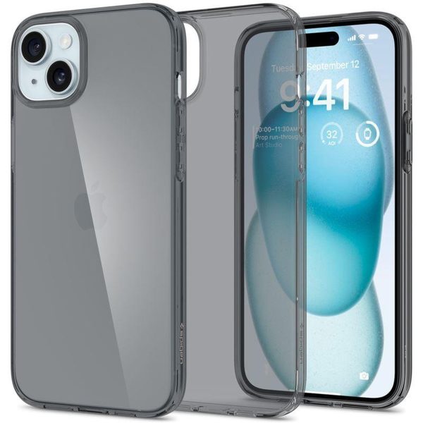 1034333-7-etui-pokrowiec-na-iphone-15-plus-crystal-flex-spigen-hurtownia-dropshipping.jpg iPhone 15 Plus Crystal Flex vāciņš — caurspīdīgi pelēks