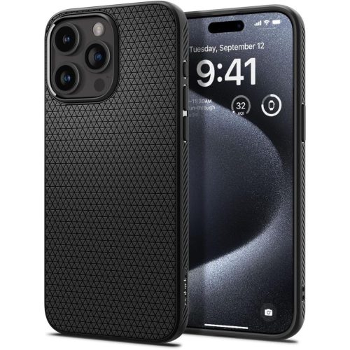 1034337-1-etui-pokrowiec-na-iphone-15-pro-liquid-air-czarny-spigen-hurtownia-dropshipping.jpg iPhone 15 Pro Liquid Air vāciņš - matēti melns