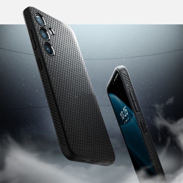 1034341-9-etui-pokrowiec-na-samsung-galaxy-s24-liquid-air-spigen-hurtownia-dropshipping.jpg Samsung Galaxy S24 Liquid Air maciņš - matēti melns