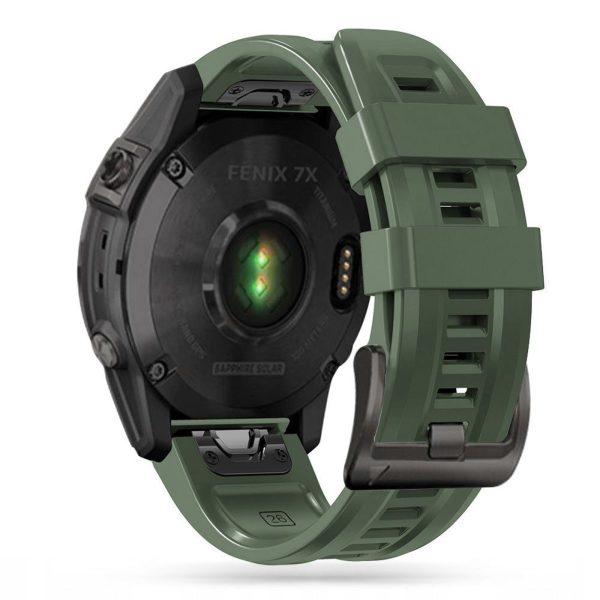 Garmin Fenix 5 / 6 / 6 Pro / 7 IconBand pulksteņa siksniņa - zaļa
