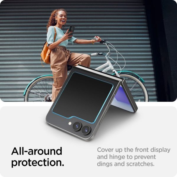 Rūdīts stikls Samsung Galaxy Z Flip 6 Glas.tR EZ Fit - 2 gab.