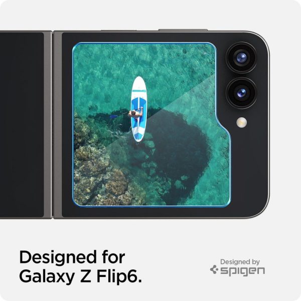 Rūdīts stikls Samsung Galaxy Z Flip 6 Glas.tR EZ Fit - 2 gab.