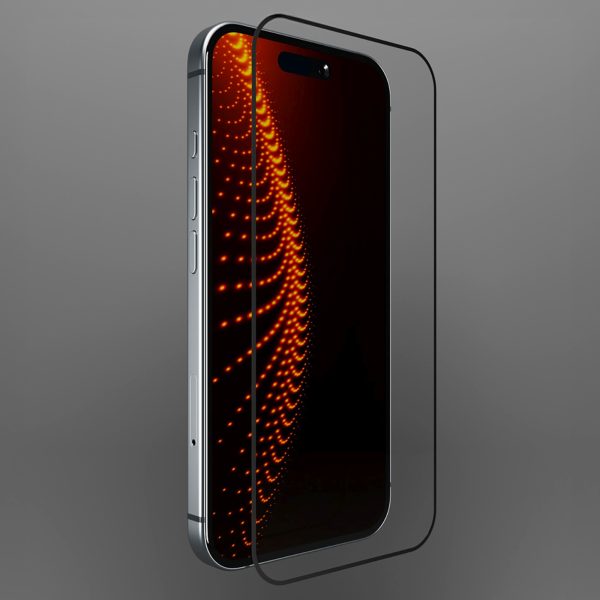 Rūdīts stikls ar rāmi iPhone 16 Pro rūdīta stikla D3O
