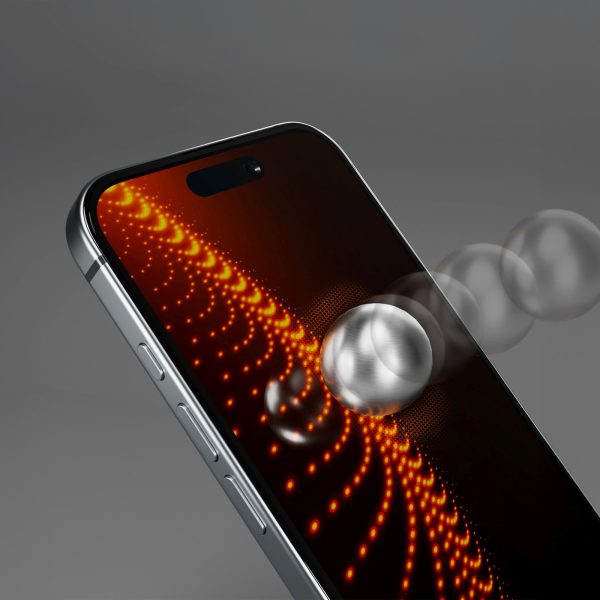 Rūdīts stikls ar rāmi iPhone 16 Pro rūdīta stikla D3O