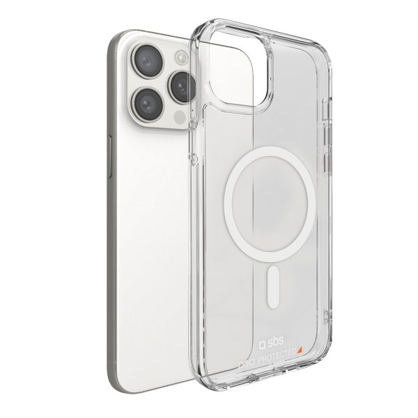 1034363-2-etui-pokrowiec-do-iphone-15-pro-max-d3o-magsafe-sbs-hurtownia-dropshipping.jpg iPhone 15 Pro Max D3O MagSafe vāciņš — caurspīdīgs