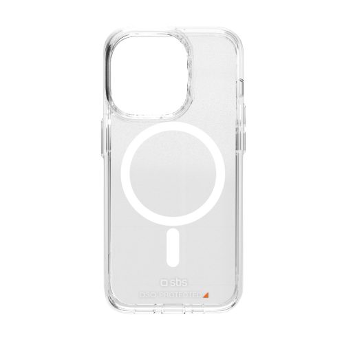 iPhone 15 D3O MagSafe vāciņš — caurspīdīgs