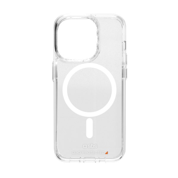 iPhone 15 D3O MagSafe vāciņš — caurspīdīgs