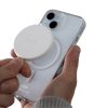 iPhone 15 D3O MagSafe vāciņš — caurspīdīgs