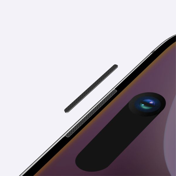 iPhone 16 Pro Max Titan privātuma rūdīta stikla privātuma aizsargslānis
