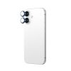 Rūdīts stikls ar kameras objektīva rāmi iPhone 16 / 16 Plus - zils