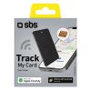 Īpaši plāns universāls lokators iOS Android Track My Card - melns