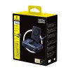 5-in-1 bezvadu uzlādes stacija USB-A USB-C ar ievelkamu Qi2 kabeli 160W - melna