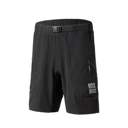 Sporta šorti ar jostu, XL izmērs - melni